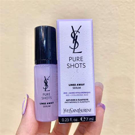 ysl serum night reboot|pure shots lines away serum.